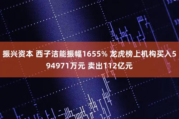 振兴资本 西子洁能振幅1655% 龙虎榜上机构买入594971万元 卖出112亿元